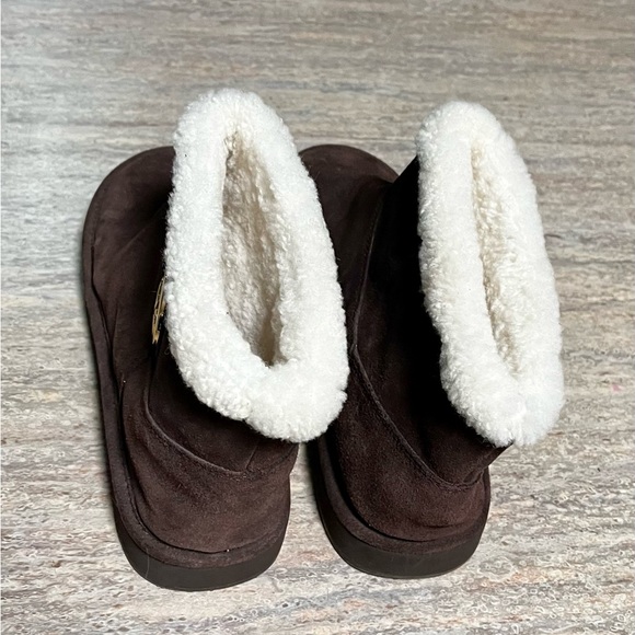 Michael Kors MK ankle boots w/ genuine sheep fur lining - Picture 3 of 14